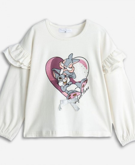 FUNKY Μπλούζα 225-706103 Λευκό