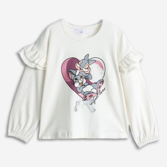 FUNKY Μπλούζα 225-706103 Λευκό