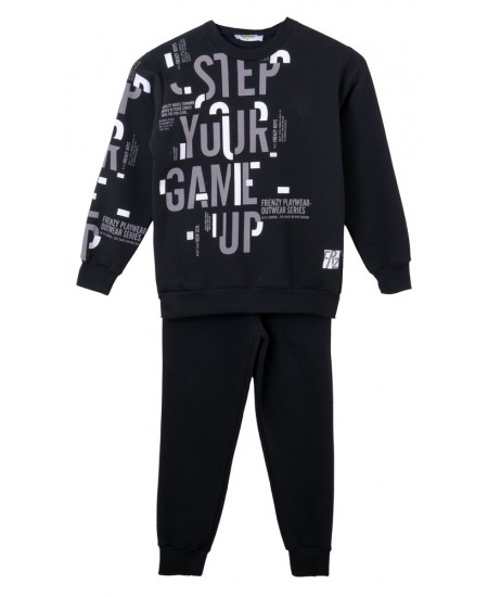 FRENZY Σετ Φόρμα 73425444 Μαύρο