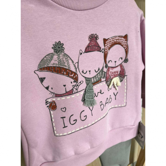 IGGY Σετ Μπλούζα και Παντελόνι 124400 Λιλά
