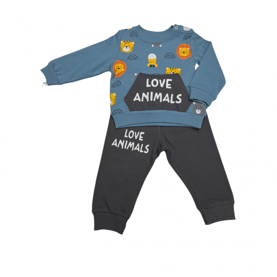 Σετ Μπλούζα και Παντελόνι 06108 Μπλε