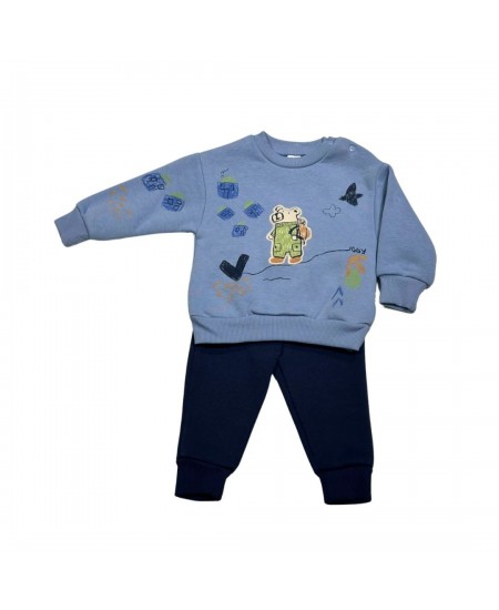 IGGY Σετ Μπλούζα και Παντελόνι 123303 Μπλε