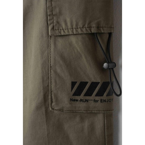 HASHTAG Παντελόνι 254732 Λαδί