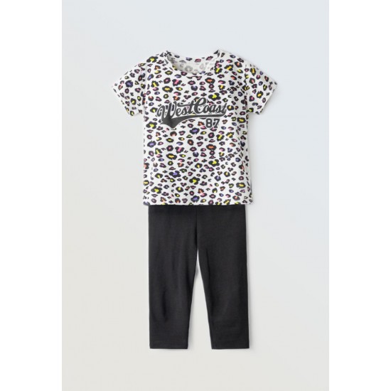 EBITA Σετ Μπλούζα και Κολάν 254070 Animal Print