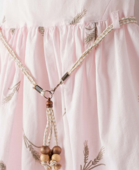 ΕΒΙΤΑ Φόρεμα και Τσάντα 254201 Ροζ