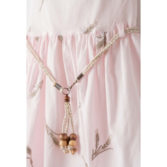 ΕΒΙΤΑ Φόρεμα και Τσάντα 254201 Ροζ