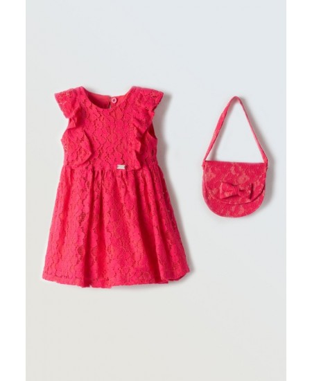 EBITA Φόρεμα και Τσάντα 254205 Φουξ