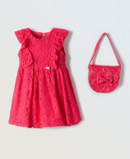 EBITA Φόρεμα και Τσάντα 254205 Φουξ