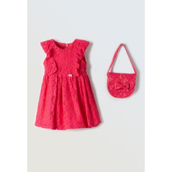 EBITA Φόρεμα και Τσάντα 254205 Φουξ