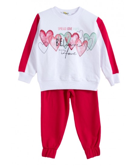 FRENZY Σετ Μπλούζα και Παντελόνι Εποχιακό 62515477 Κόκκινο