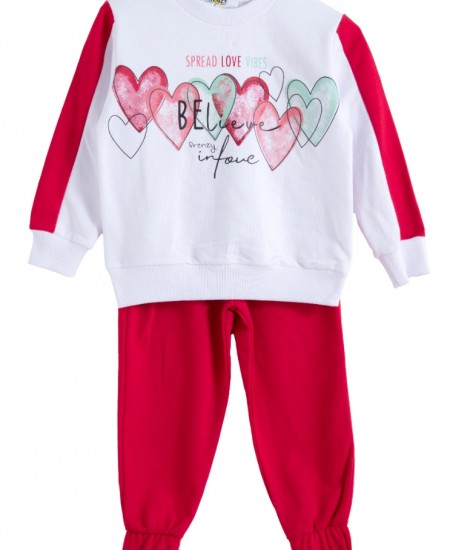 FRENZY Σετ Μπλούζα και Παντελόνι Εποχιακό 62515477 Κόκκινο