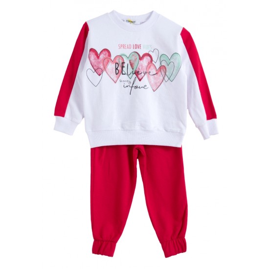 FRENZY Σετ Μπλούζα και Παντελόνι Εποχιακό 62515477 Κόκκινο