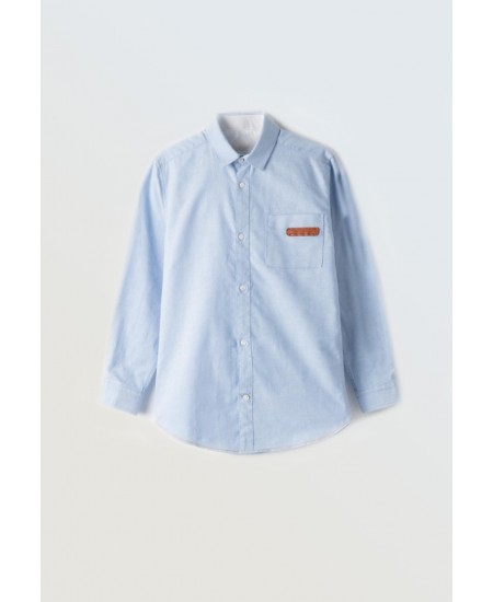 HASHTAG Πουκάμισο 254738 Γαλάζιο