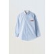 HASHTAG Πουκάμισο 254738 Γαλάζιο