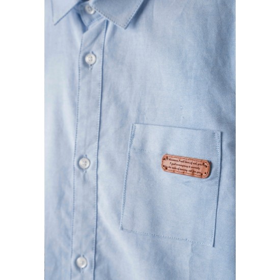 HASHTAG Πουκάμισο 254738 Γαλάζιο