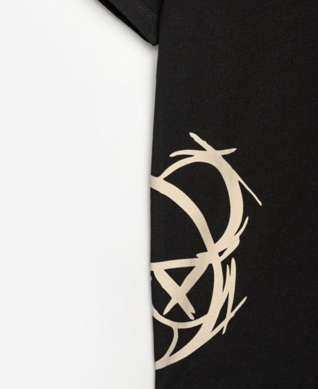 FUNKY Μπλούζα Κοντομάνικη 125-105134 Μαύρο