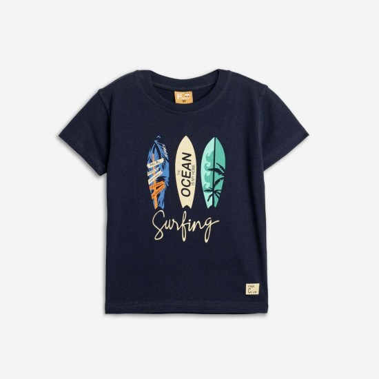 FUNKY Μπλουζάκι Κοντομάνικο 125-305116 Μπλε