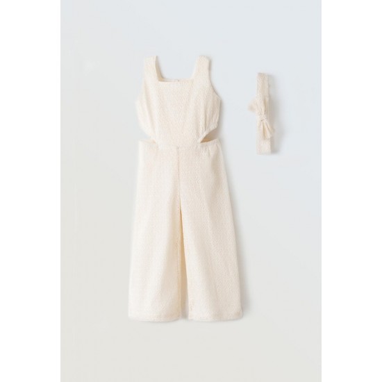 EBITA Ολόσωμη Φόρμα και Κορδέλα 254214 Εκρού