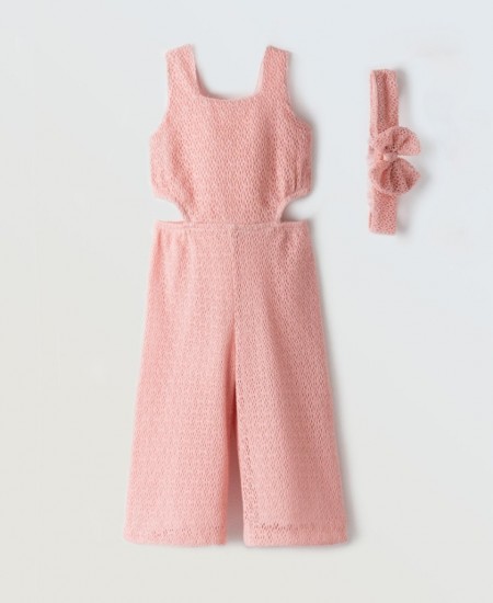 EBITA Ολόσωμη Φόρμα και Κορδέλα 254214.1 Ροζ