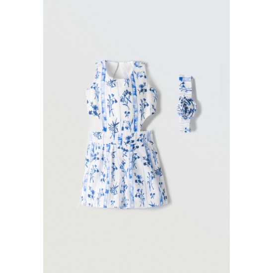 EBITA Ολόσωμο και Κορδέλα 254217 Γαλάζιο