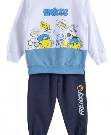 FRENZY Σετ Μπλούζα και Παντελόνι Εποχιακό 72515500 Γαλάζιο