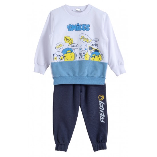 FRENZY Σετ Μπλούζα και Παντελόνι Εποχιακό 72515500 Γαλάζιο