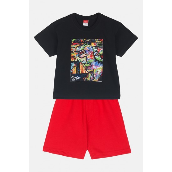 JOYCE Σετ Μπλούζα και Βερμούδα 2512120 Μαύρο