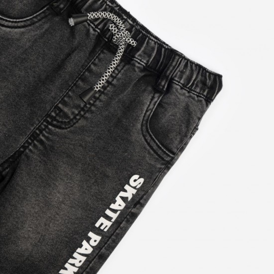 FUNKY Σετ Μπλούζα και Βερμούδα Τζιν 125-302101 Πράσινο