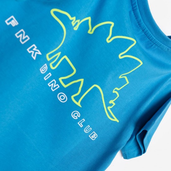 FUNKY Σετ Μπλούζα και Βερμούδα 125-301105 Μπλε