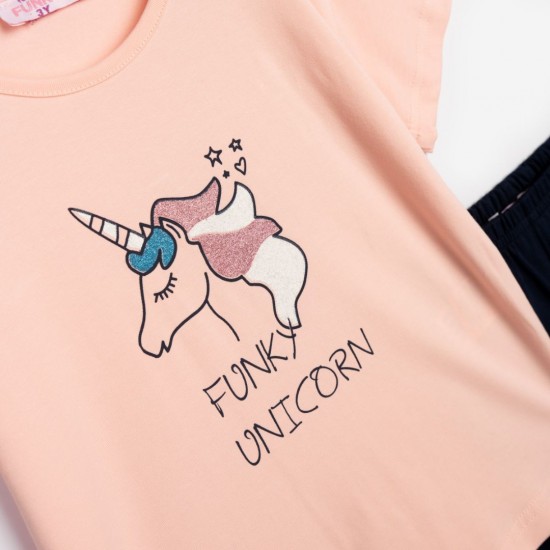 FUNKY Σετ Μπλούζα και Κολάν 125-739111 Ροζ