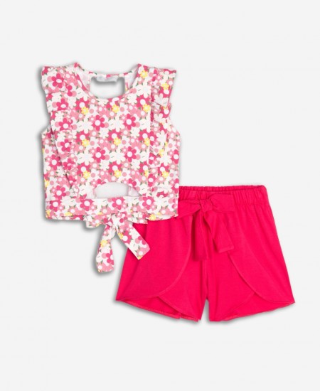 FUNKY Σετ Μπλούζα και Σορτς 125-524127 Φλοράλ 