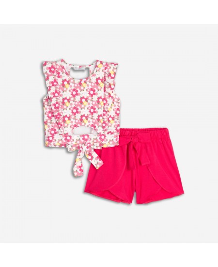 FUNKY Σετ Μπλούζα και Σορτς 125-524127 Φλοράλ 