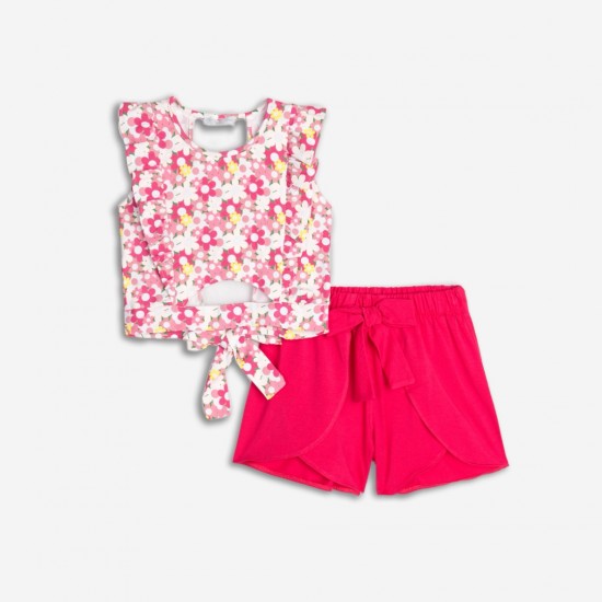 FUNKY Σετ Μπλούζα και Σορτς 125-524127 Φλοράλ 