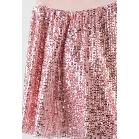 ΕΒΙΤΑ Σετ Τοπ και Φούστα 254224 Ροζ