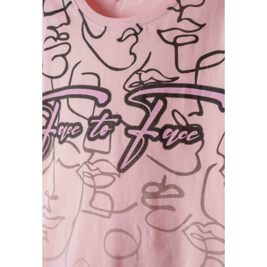 EBITA Σετ Μπλούζα και Κολάν 254057 Ροζ