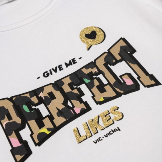 FUNKY Σετ Μπλούζα και Κολάν Ποδηλατικό 125-527103 Λευκό