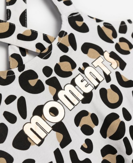 FUNKY Σετ Τοπ και Σορτς 125-524122 Animal Print