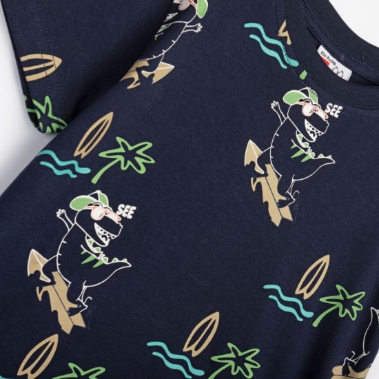 FUNKY Σετ Μπλούζα και Βερμούδα 125-393114 Μπλε