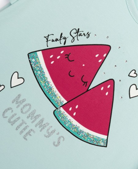 FUNKY Σετ Μπλούζα και Κολάν 125-739101 Γαλάζιο