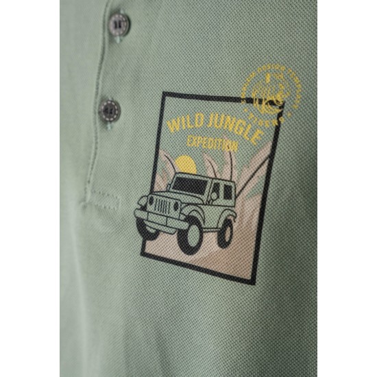 HASHTAG Σετ Μπλούζα και Βερμούδα Τζιν 254811 Βεραμάν