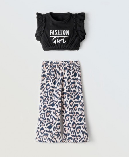 EBITA Σετ Μπουστάκι και Παντελόνα 254273 Animal Print