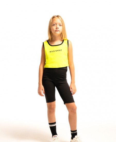 EBITA Σετ Τοπ και Κολάν Ποδηλατικό 254008 Κίτρινο