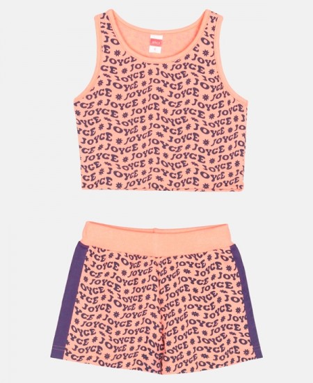 JOYCE Σετ Τοπ και Σορτς 2513153.1 Πορτοκαλί