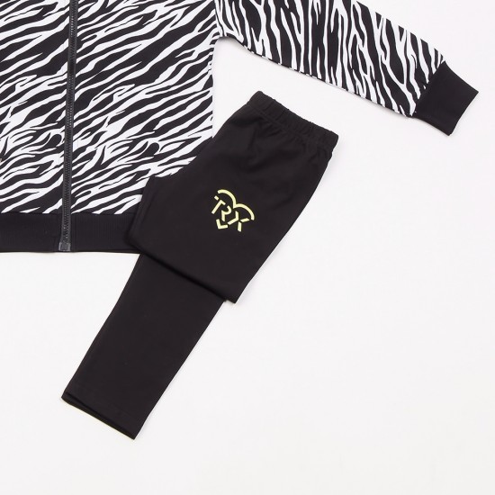 TRAX Σετ Ζακέτα, Μπουστάκι και Κολάν 47114 Μαύρο