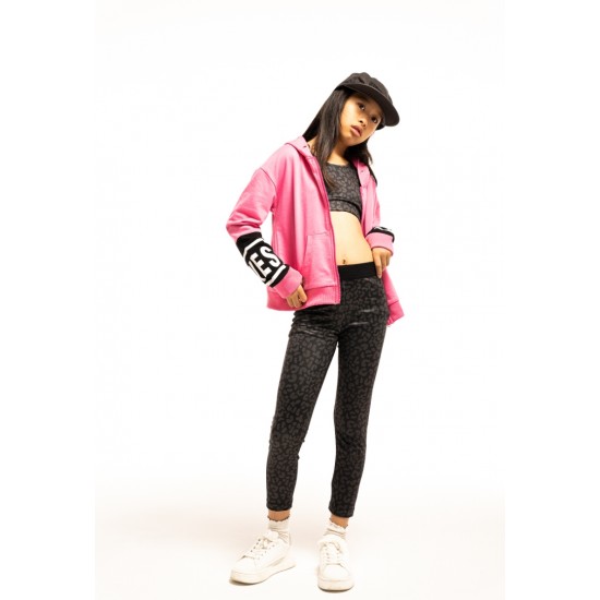 EBITA Σετ Ζακέτα, Μπουστάκι και Κολάν 254088 Φουξ