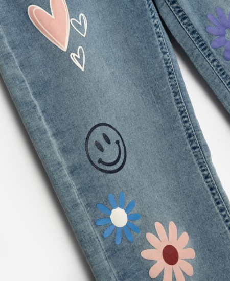 FUNKY Παντελόνι Τζιν 125-512101 Μπλε