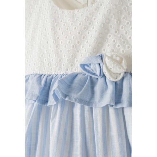 EBITA Φόρεμα και Κορδέλα 254504 Γαλάζιο