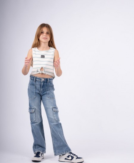 EBITA Παντελόνι Τζιν 242114 Μπλε