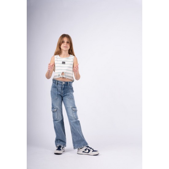 EBITA Παντελόνι Τζιν 242114 Μπλε