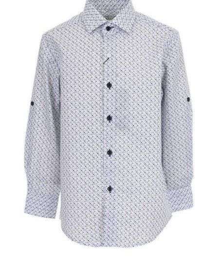 HASHTAG Πουκάμισο με Παπιγιόν 242723 Λευκό